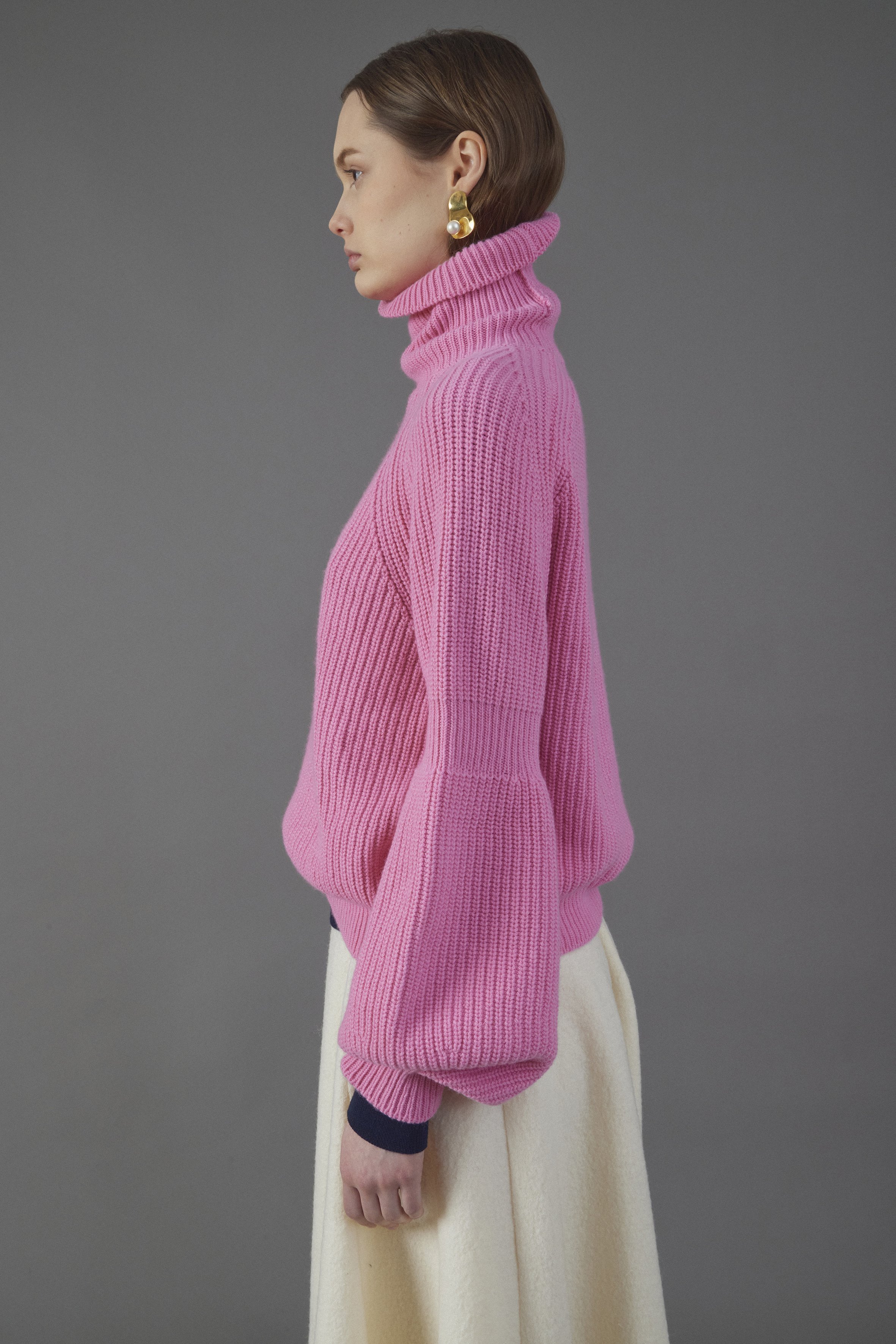 Rita Wool Sweater / Pink — COTE